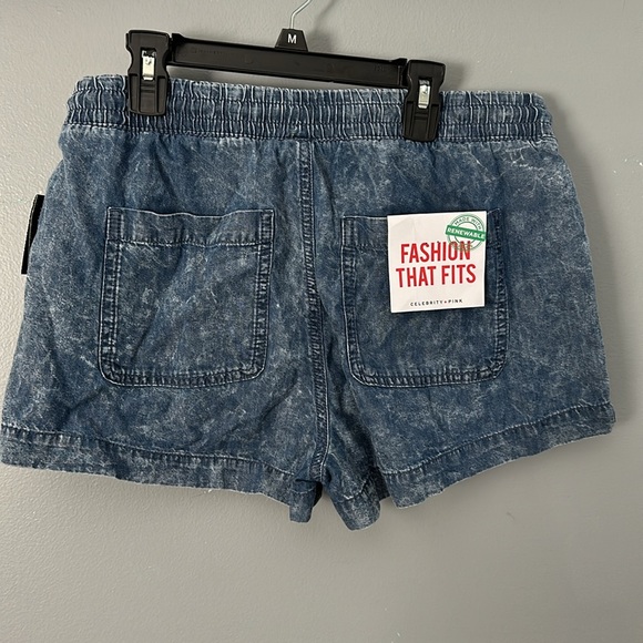 Celebrity Pink Tie Shorts - Picture 2 of 2